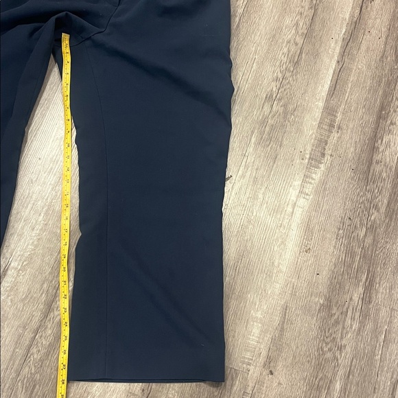 A&F Navy Wide-Leg Trousers - Picture 5 of 5